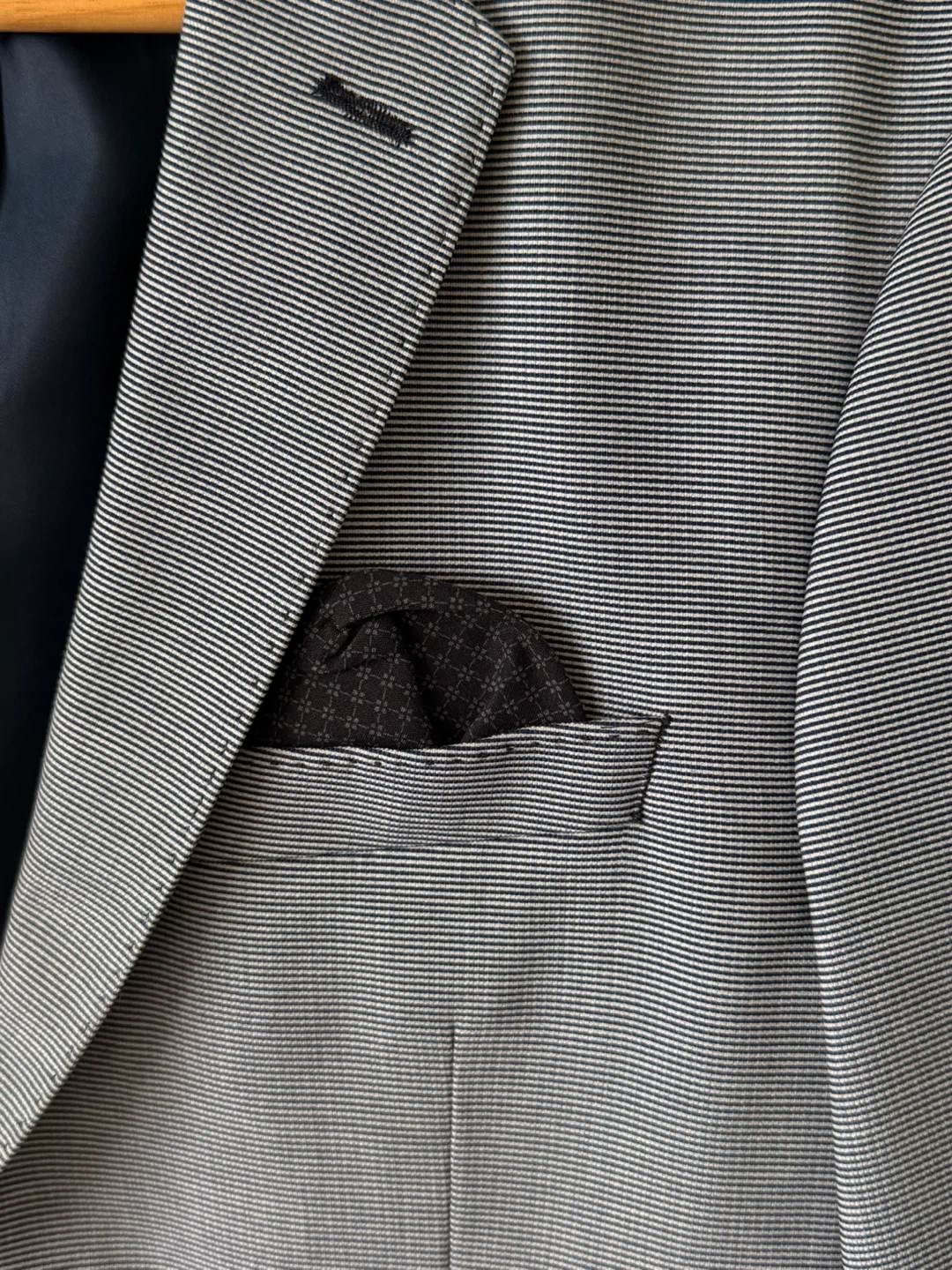 ZARA MAN Striped Blazer - Size 48 - photo 3