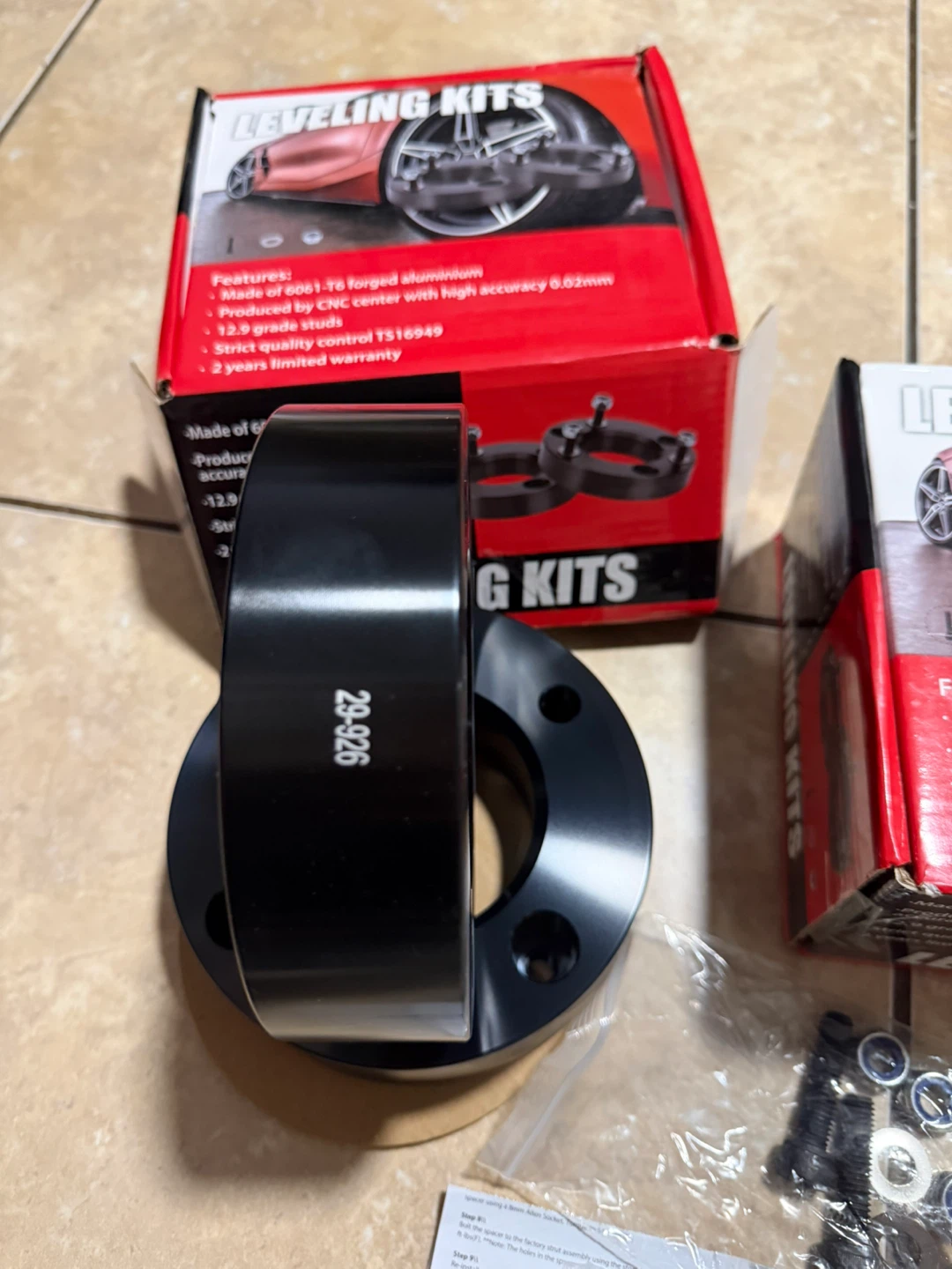 Leveling Kits Forged Aluminum Wheel Spacers