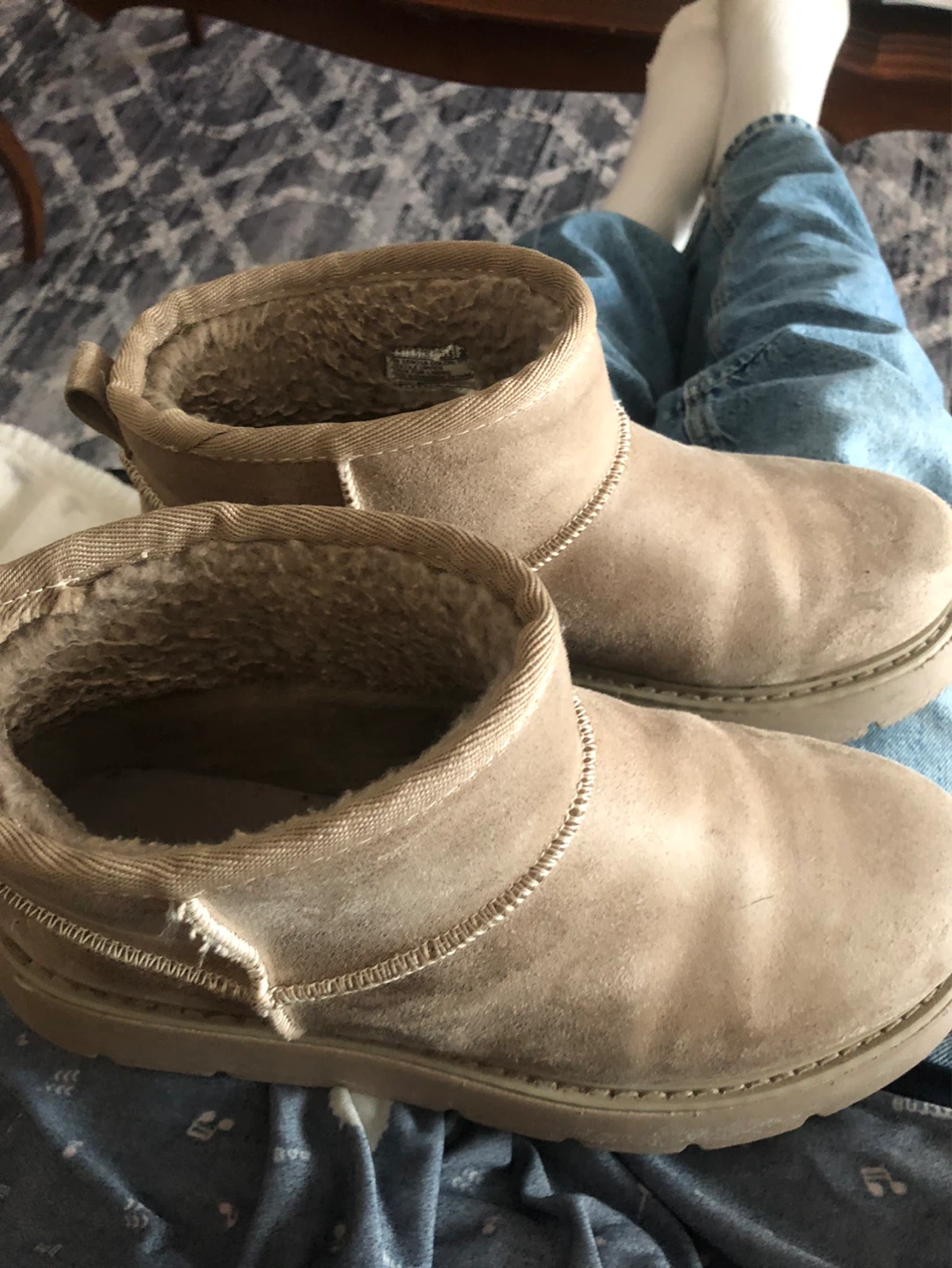 Skechers Women's Tan Faux Fur Lined Ankle Boots - photo 4