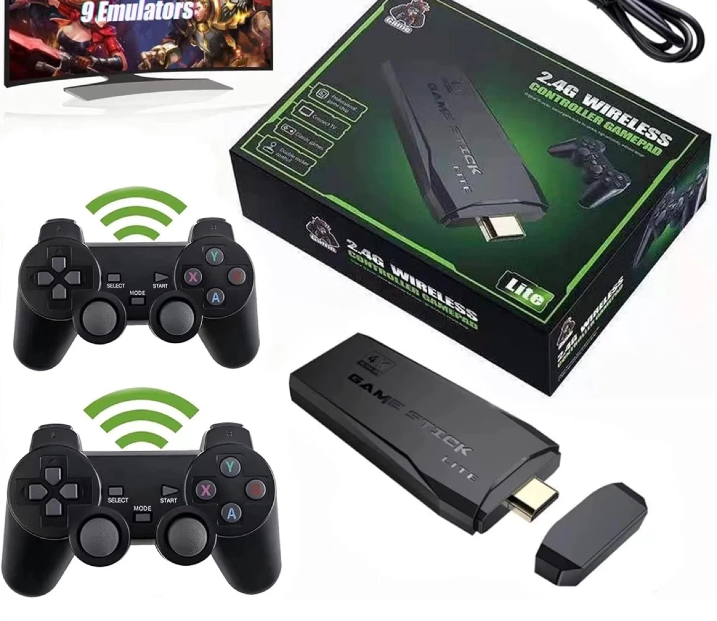 2.4G Wireless Game Stick Lite with Dual Controllers - photo 5