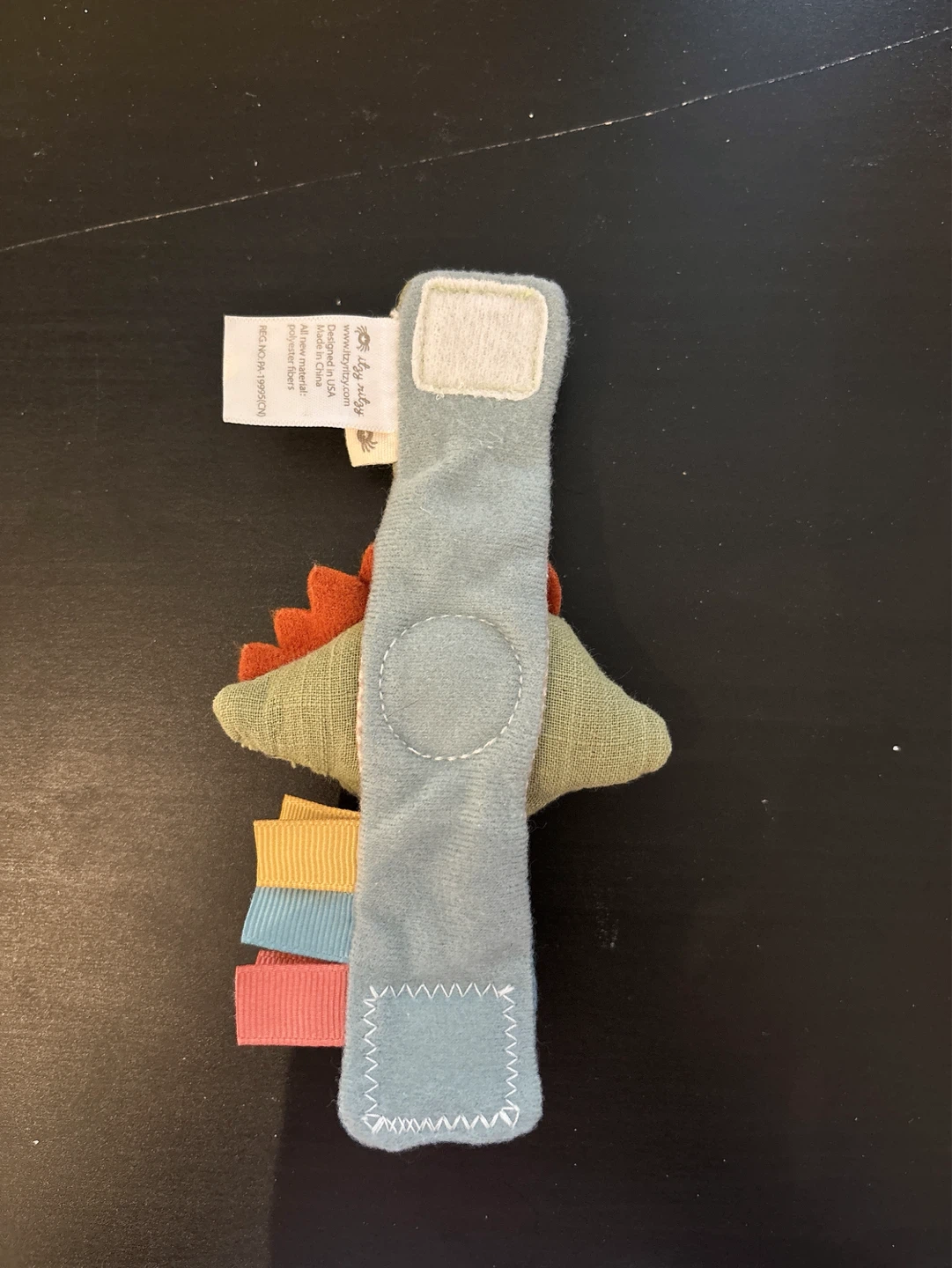 Itzy Ritzy Tiny Baby rattle Activity Toy - photo 3