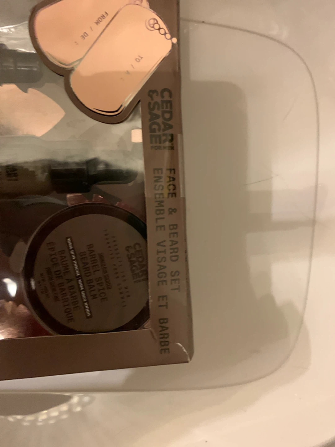 Cedar & Sage Face & Beard Set - Barrel Spice - photo 2
