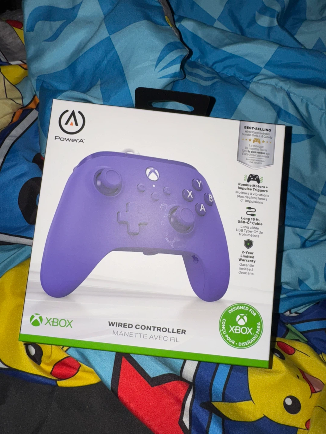 PowerA Wired Controller for Xbox - Purple - photo 2