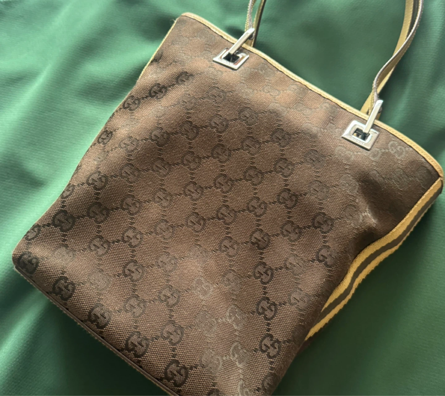 Gucci GG Monogram Tote Bag - Cute vintage