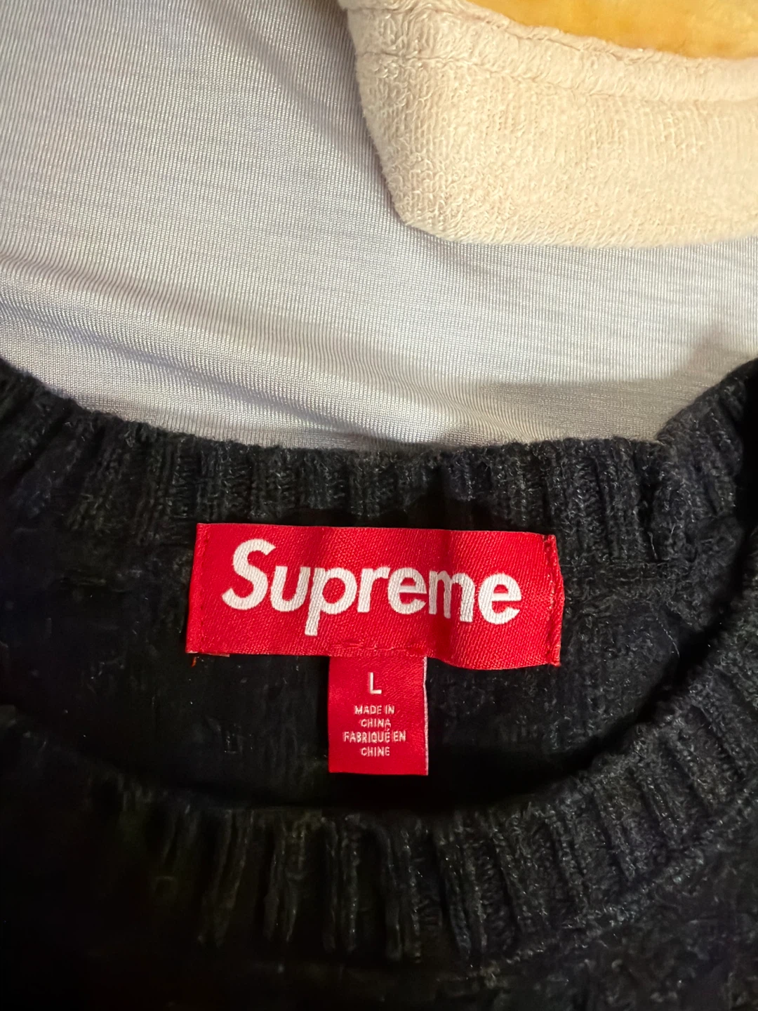Supreme Sweater - Charcoal Grey - Size L - photo 4