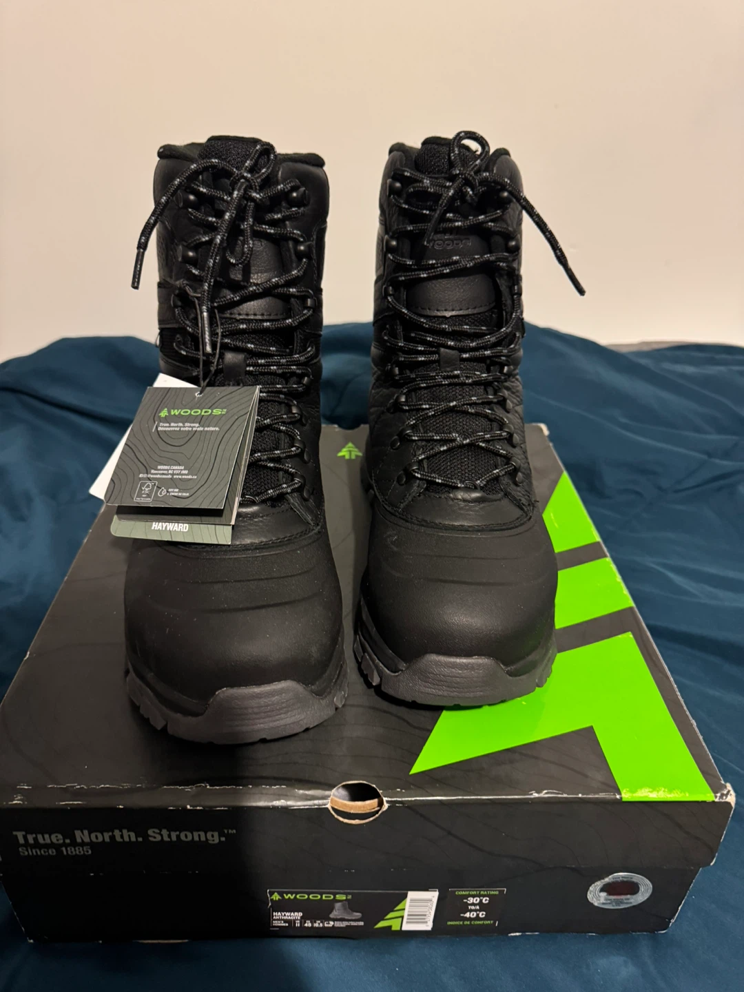 Woods Hayward Men's Winter Boots - Black - photo 5