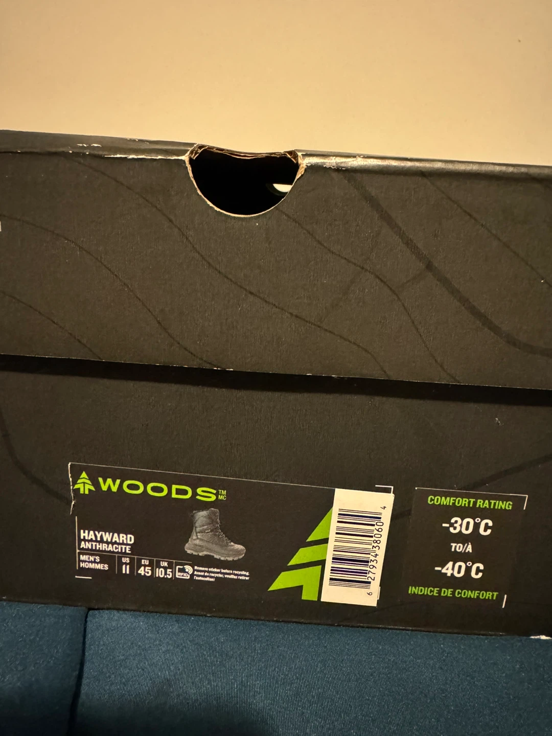 Woods Hayward Men's Winter Boots - Black - photo 3