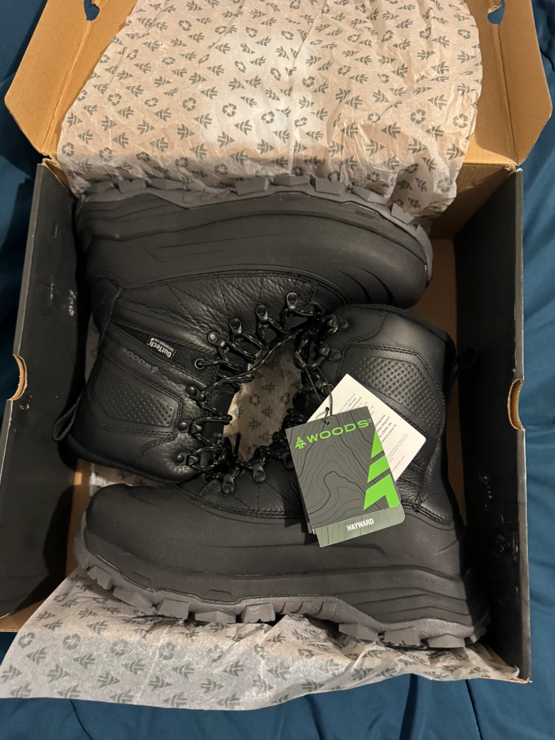 Woods Hayward Men's Winter Boots - Black