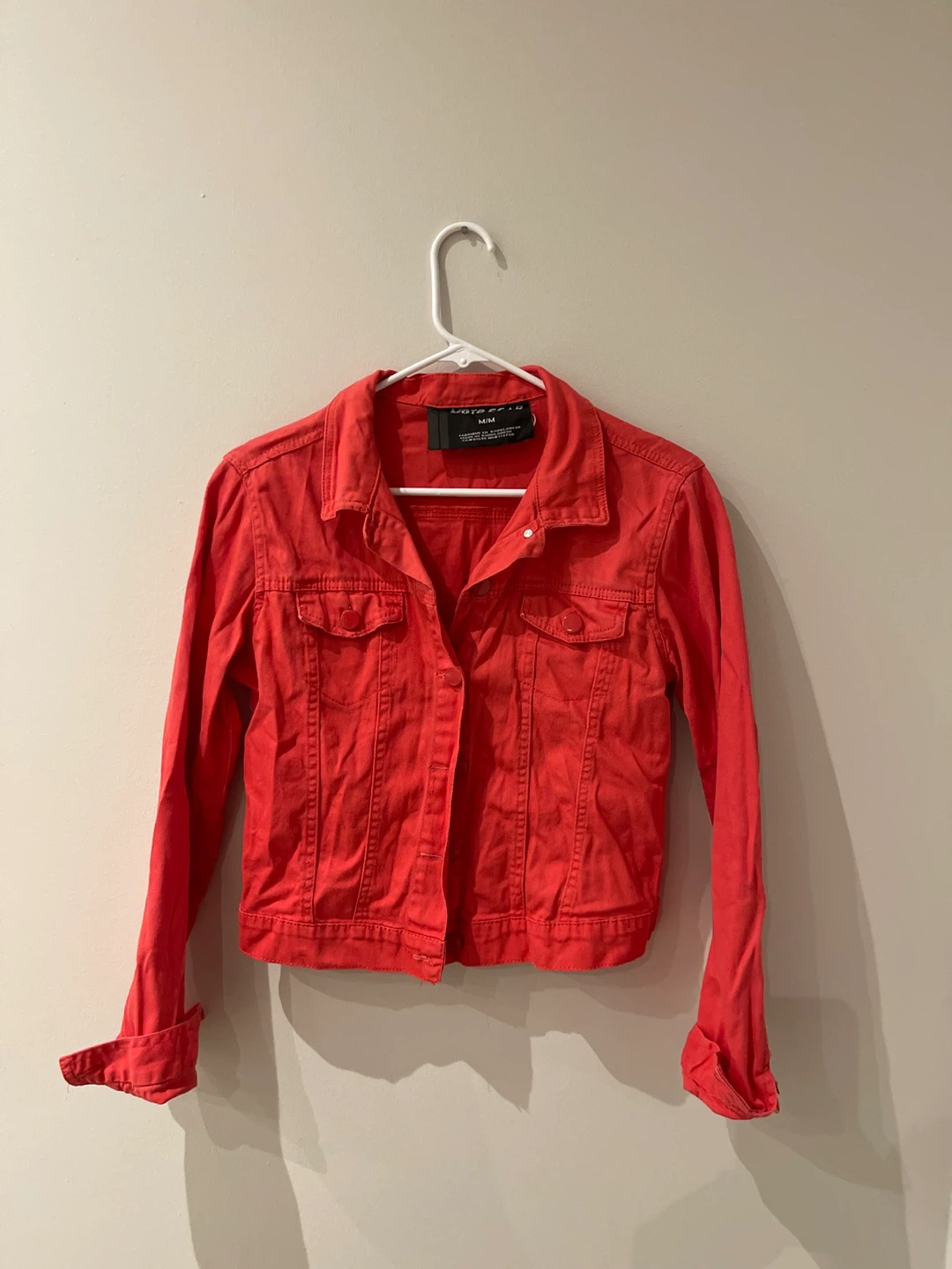 Motif Fear Jacket - Red M/M