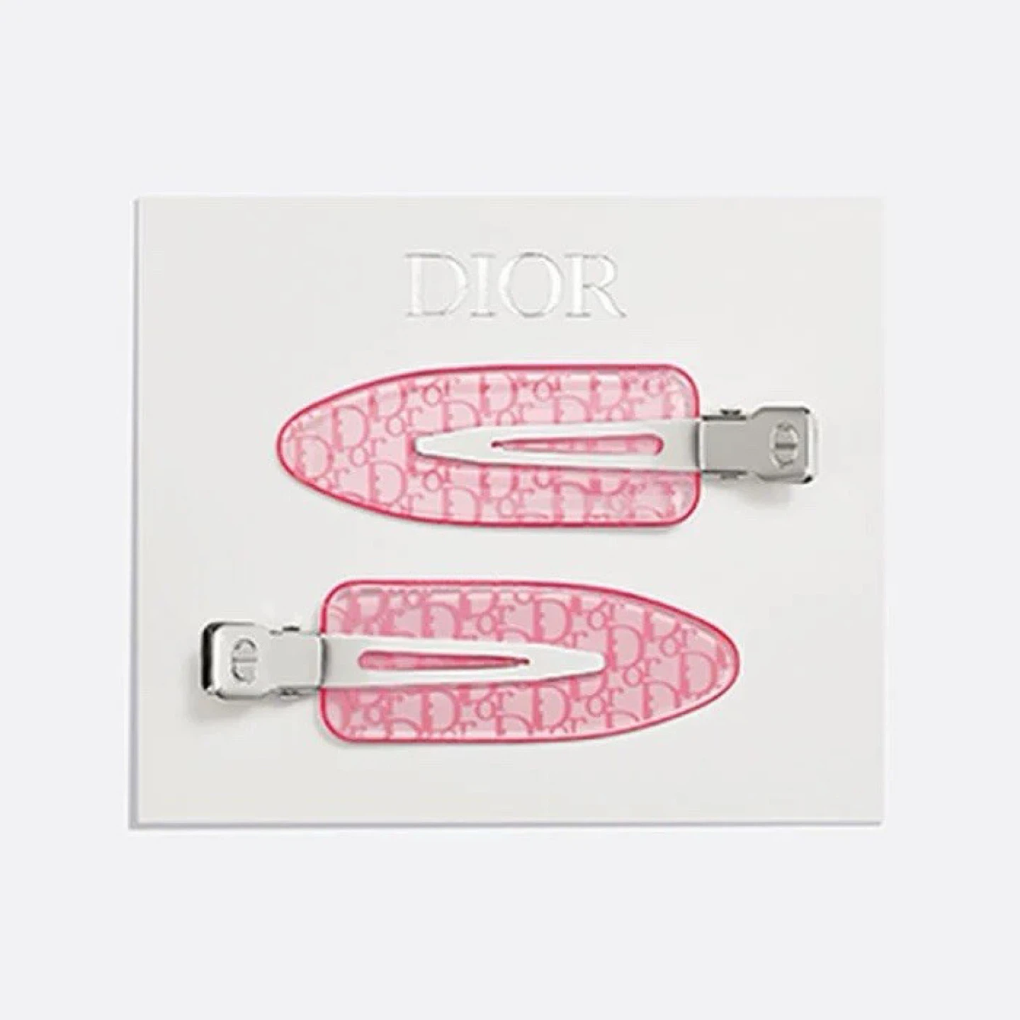 Dior Hair Clips - Pink