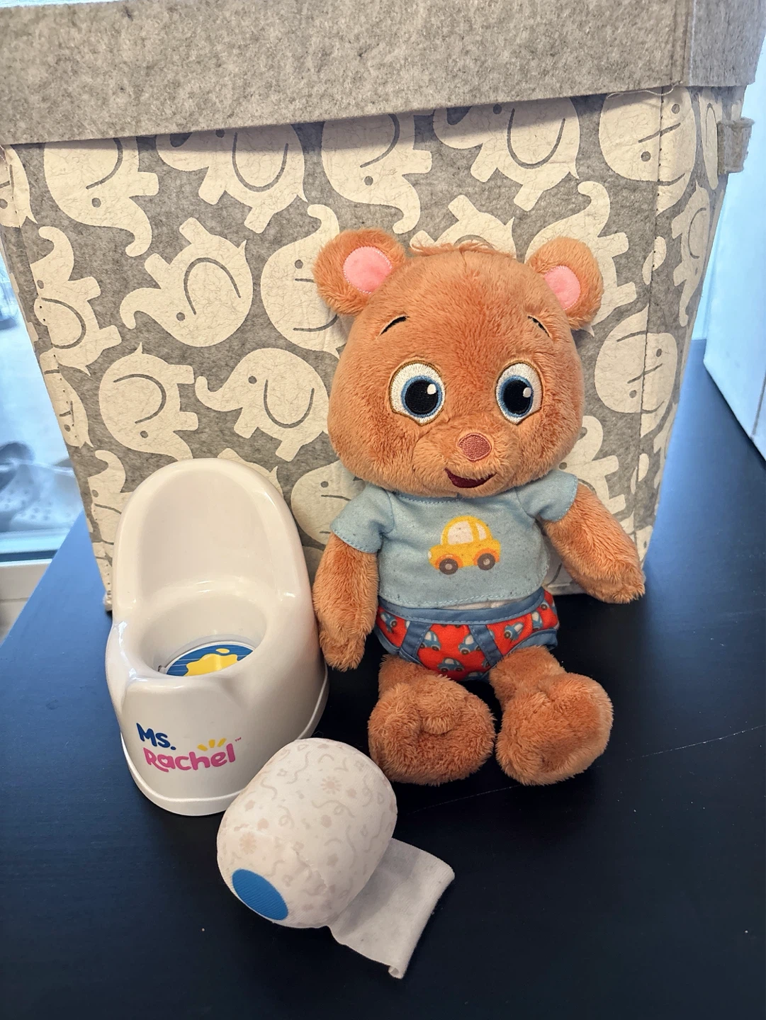 Ms. Rachel's Potty Training Bean Bear  Plush Toy
