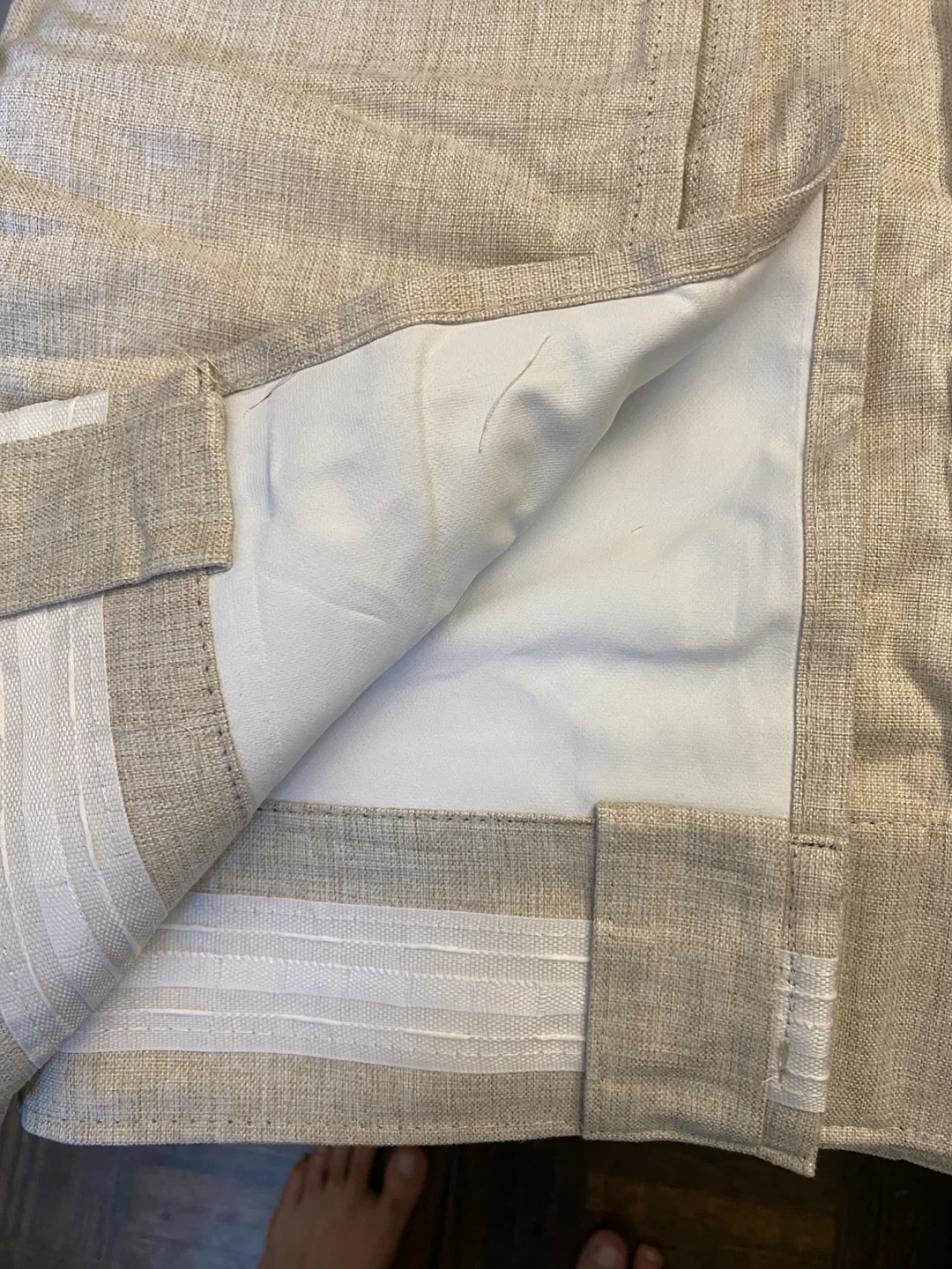 Blackout linen curtains (350 gsm extremely thick) - photo 4