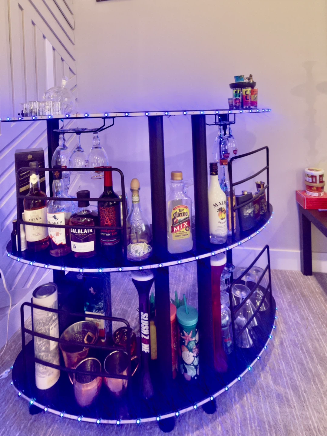 Home Bar-🔥 MODERN LED BAR STAND – LUXURY HOME BAR SETUP 🍸✨ - photo 3