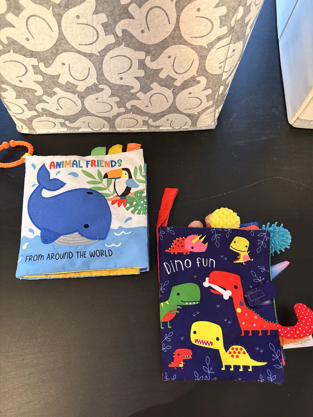 Soft Baby Books - Animal Friends & Dinosaur Fun