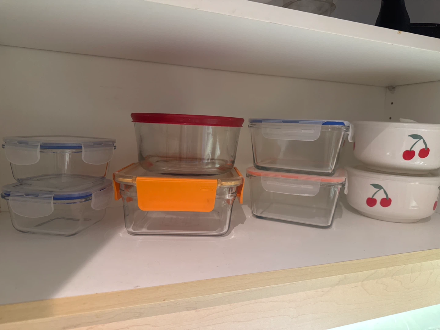 Glass Food Storage Containers Set