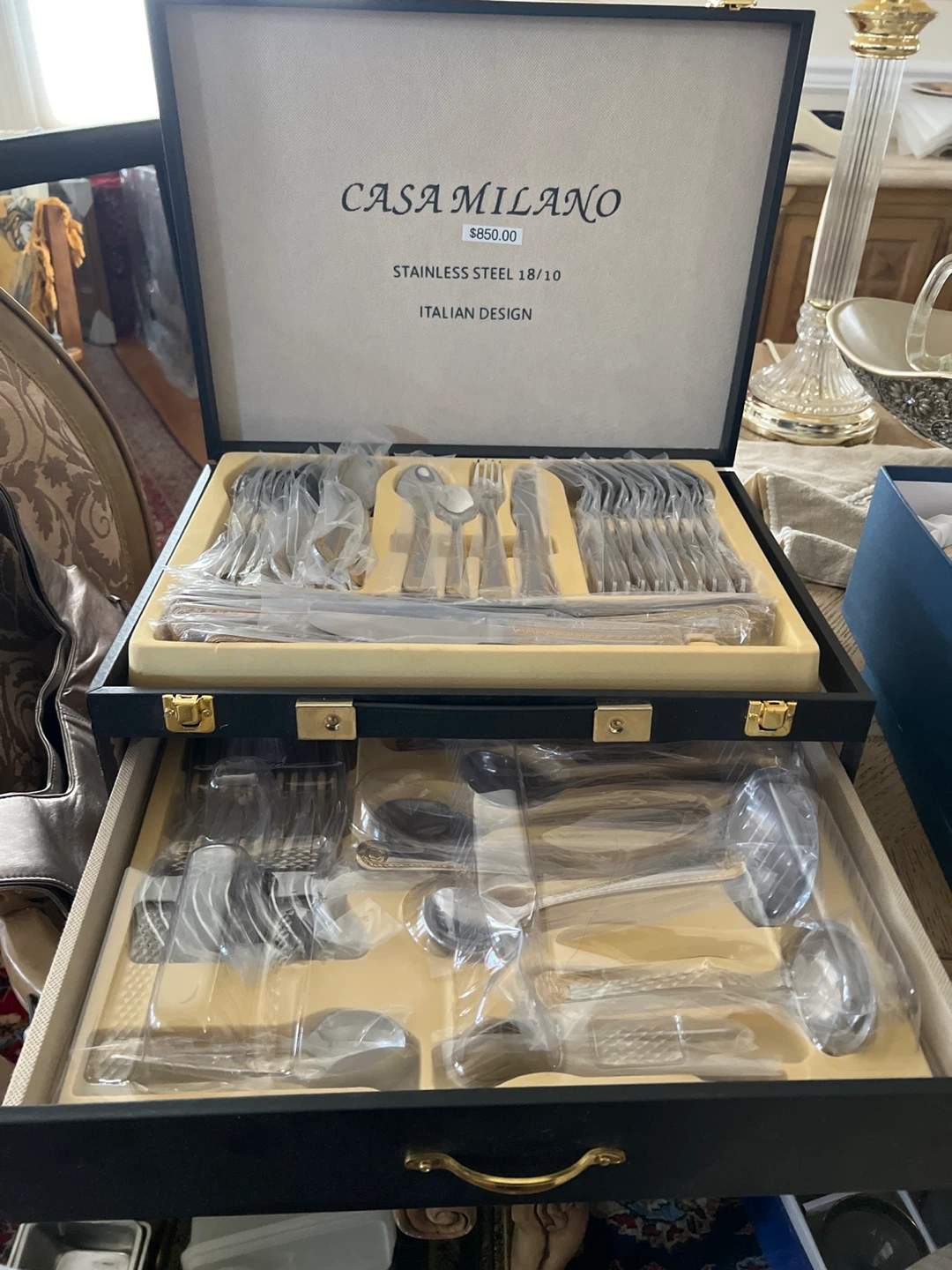 Casa Milano Stainless Steel 18/10 Flatware Set - photo 3