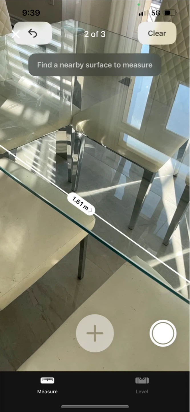 Glass Dining Table with 6 Chairs - photo 2