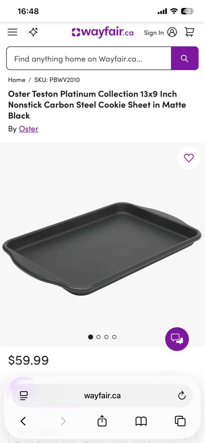 Sur La Table Kitchen baking sheet/ tray - photo 4