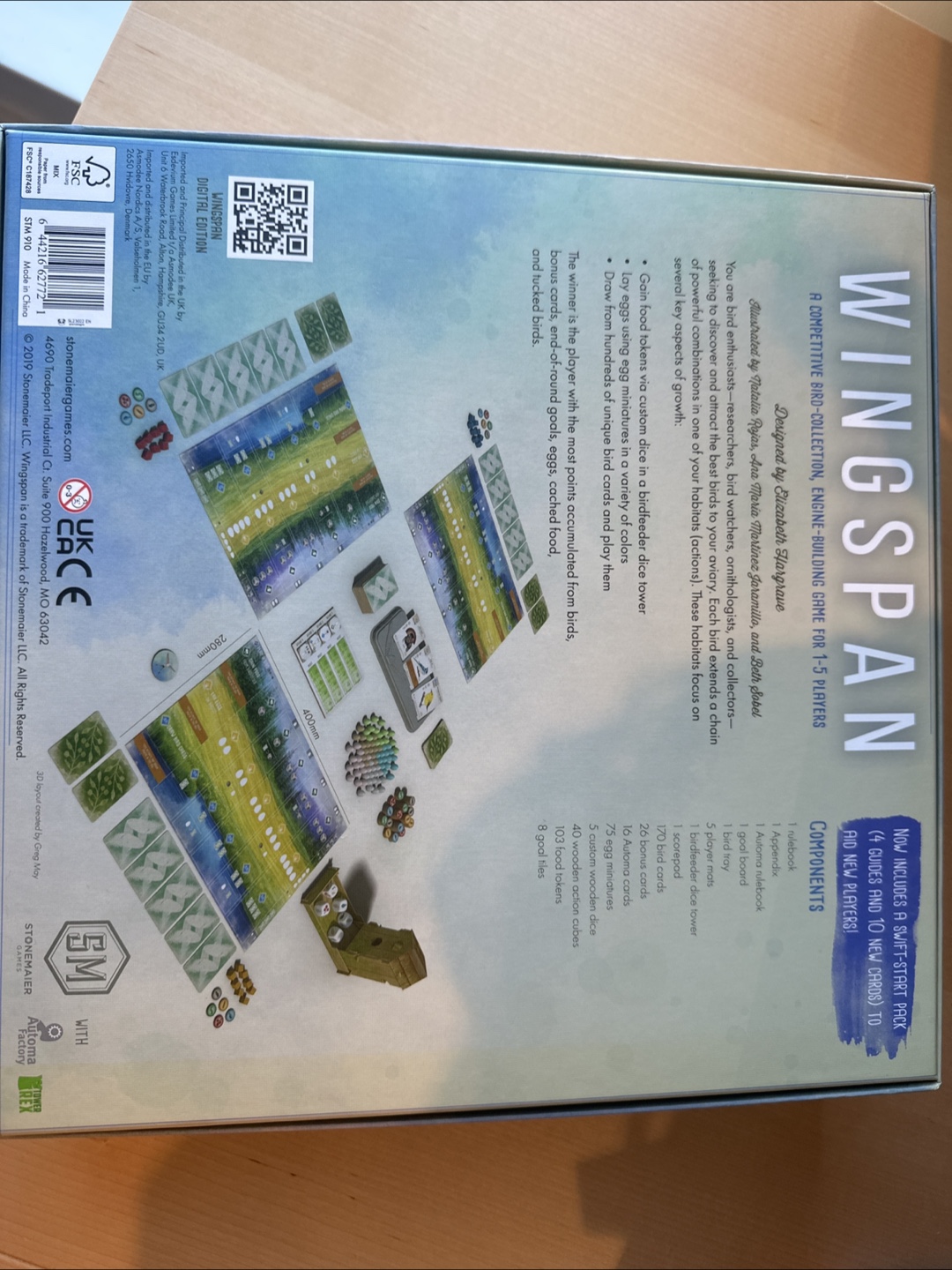Wingspan Board Game - photo 2