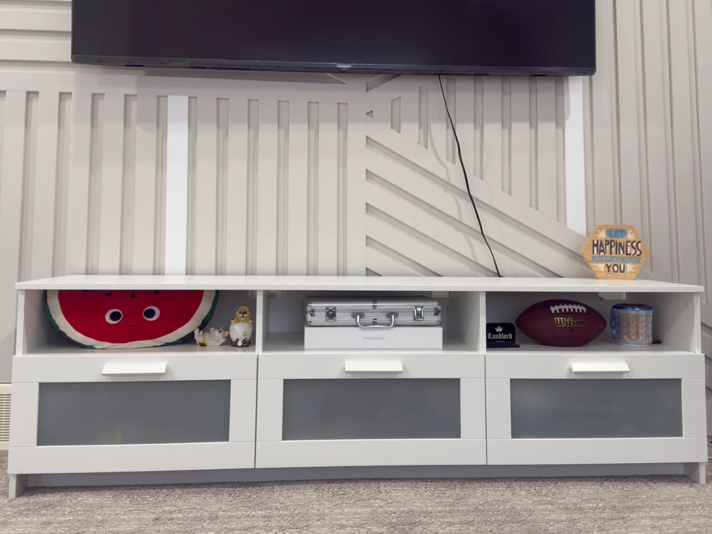 TV stand /Trolley/cabinet. For TV upto 75inches. - photo 3