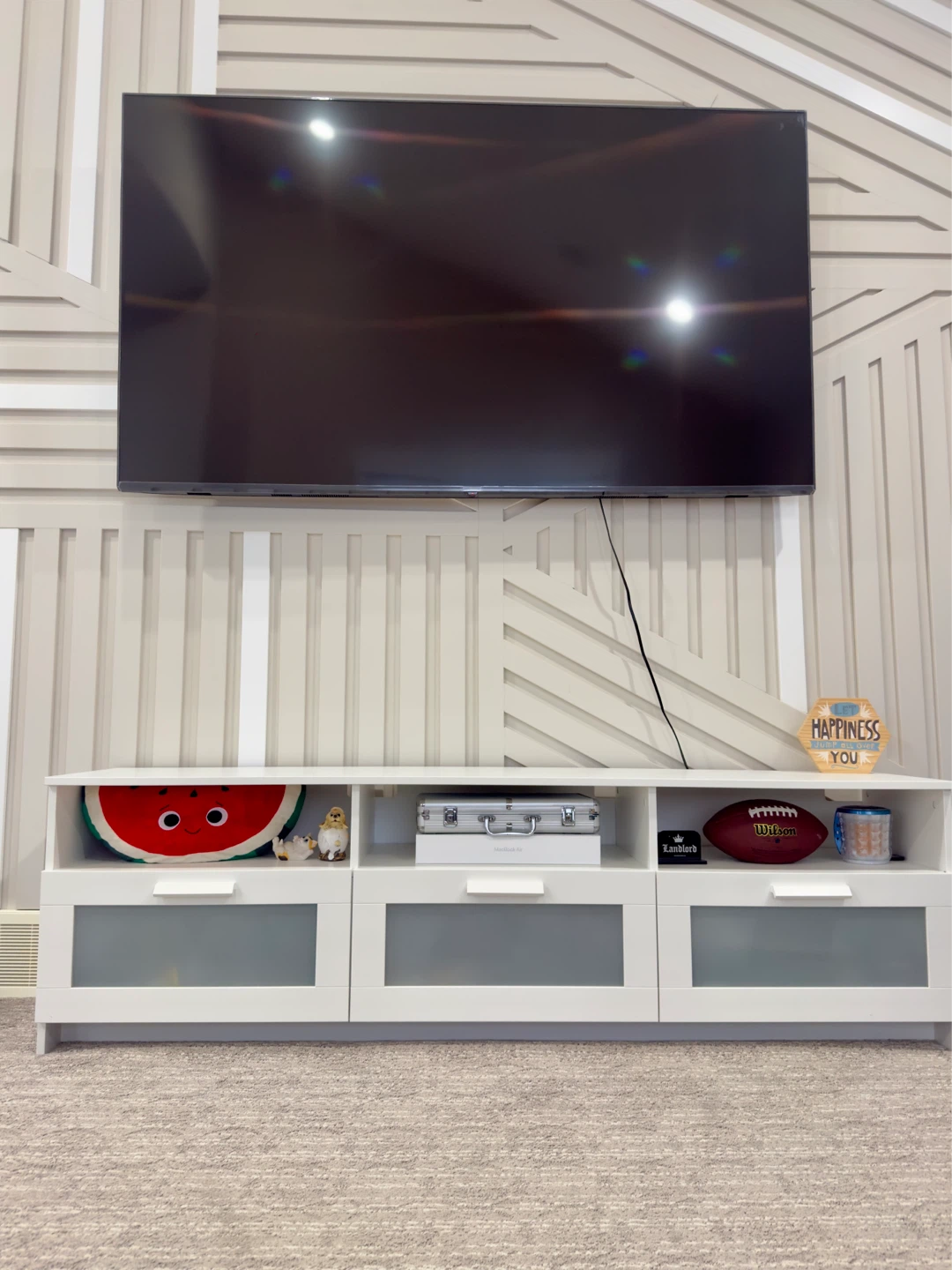 TV stand /Trolley/cabinet. For TV upto 75inches.