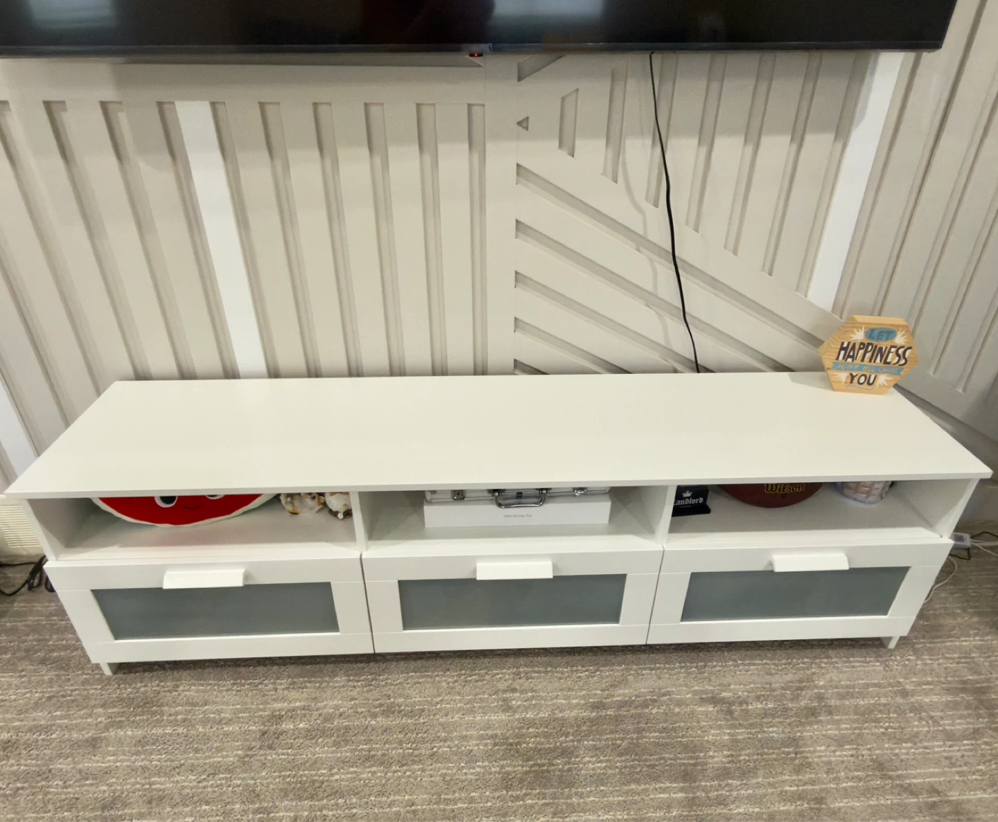 TV stand /Trolley/cabinet. For TV upto 75inches. - photo 5