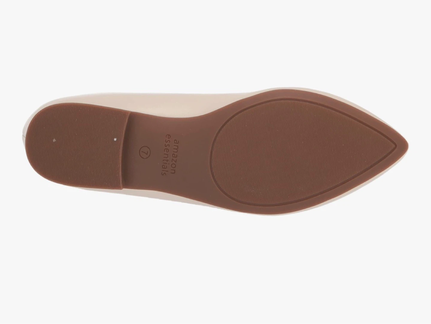 Sz US 7.5 Amazon Essentials Women's Ballet Flats ivory - photo 3