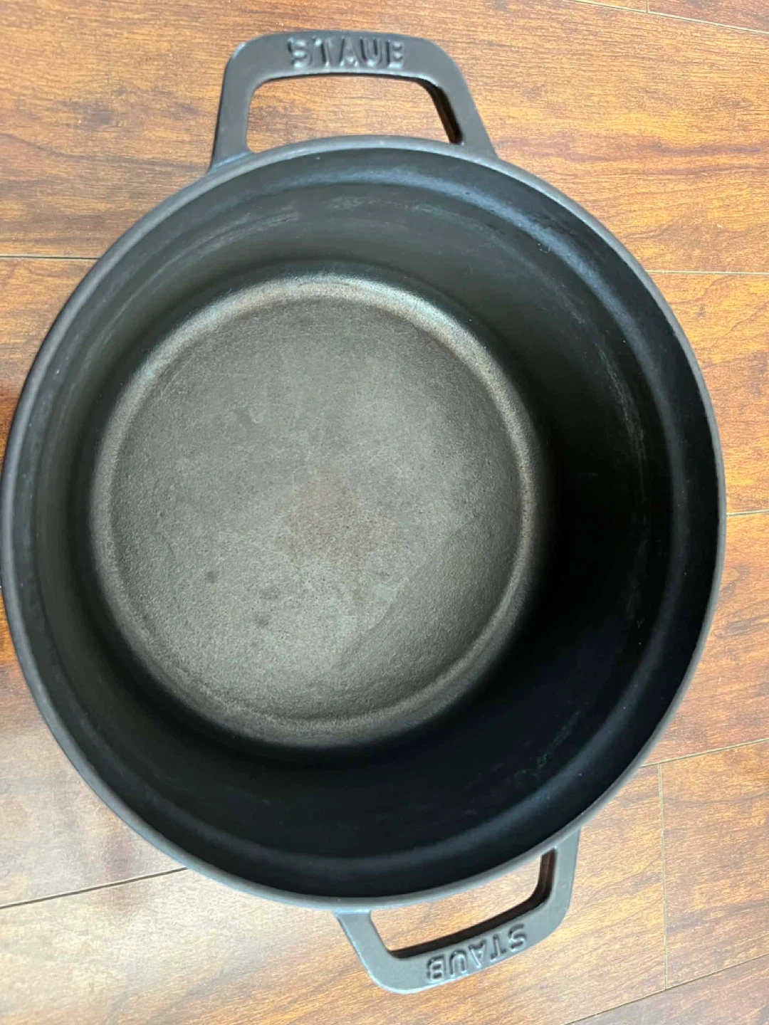 STAUB LA COCOTTE 3.7 l cast iron round Cocotte, black - photo 3