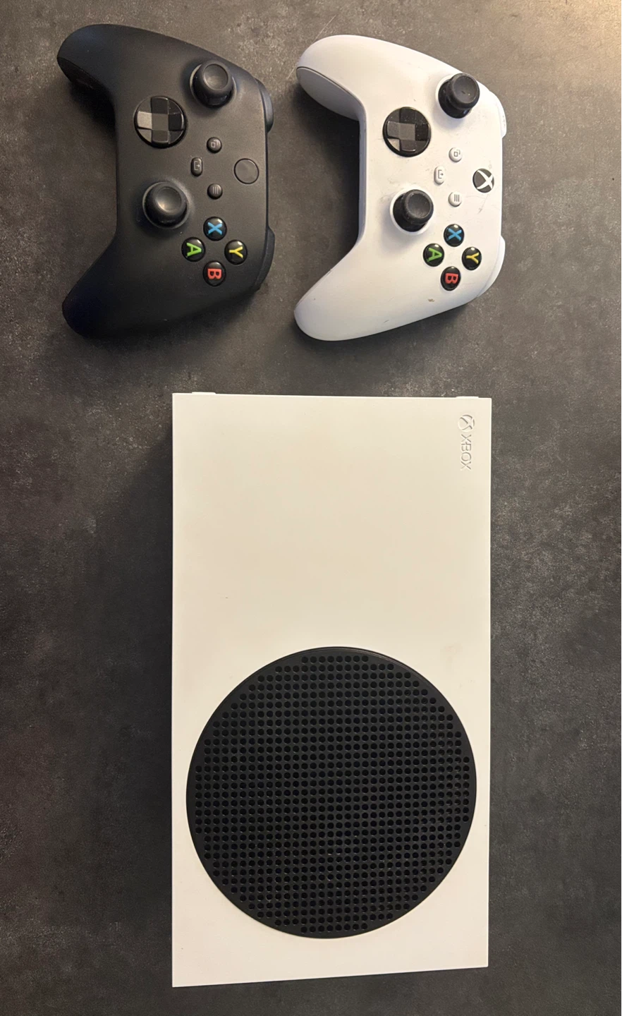 Xbox Series S Console with Two Controllers