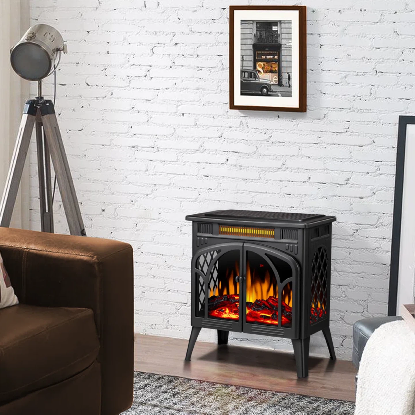 Farmhouse Fireplace Brand New