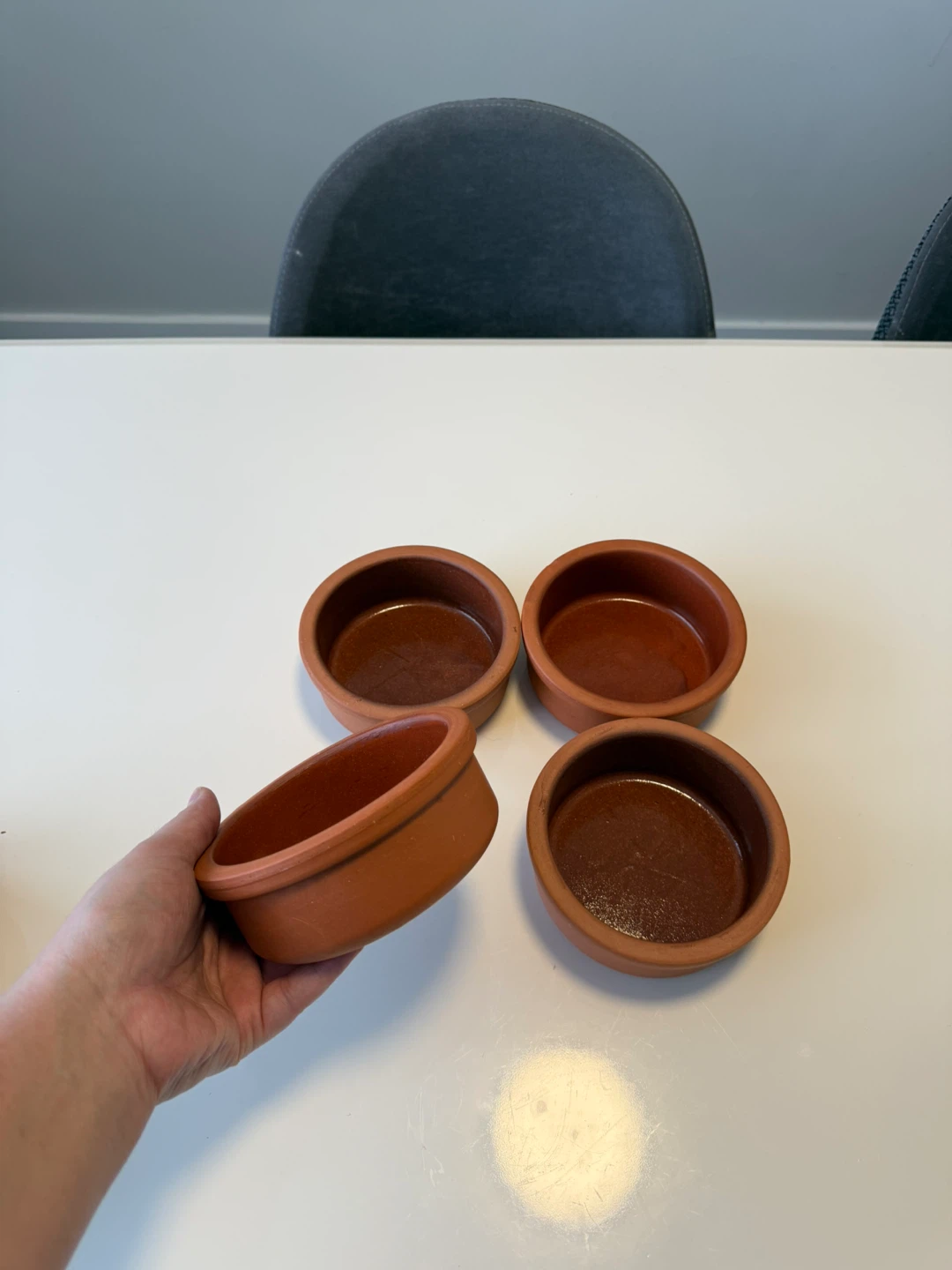 Set of 4 Terracotta Ramekins - photo 2