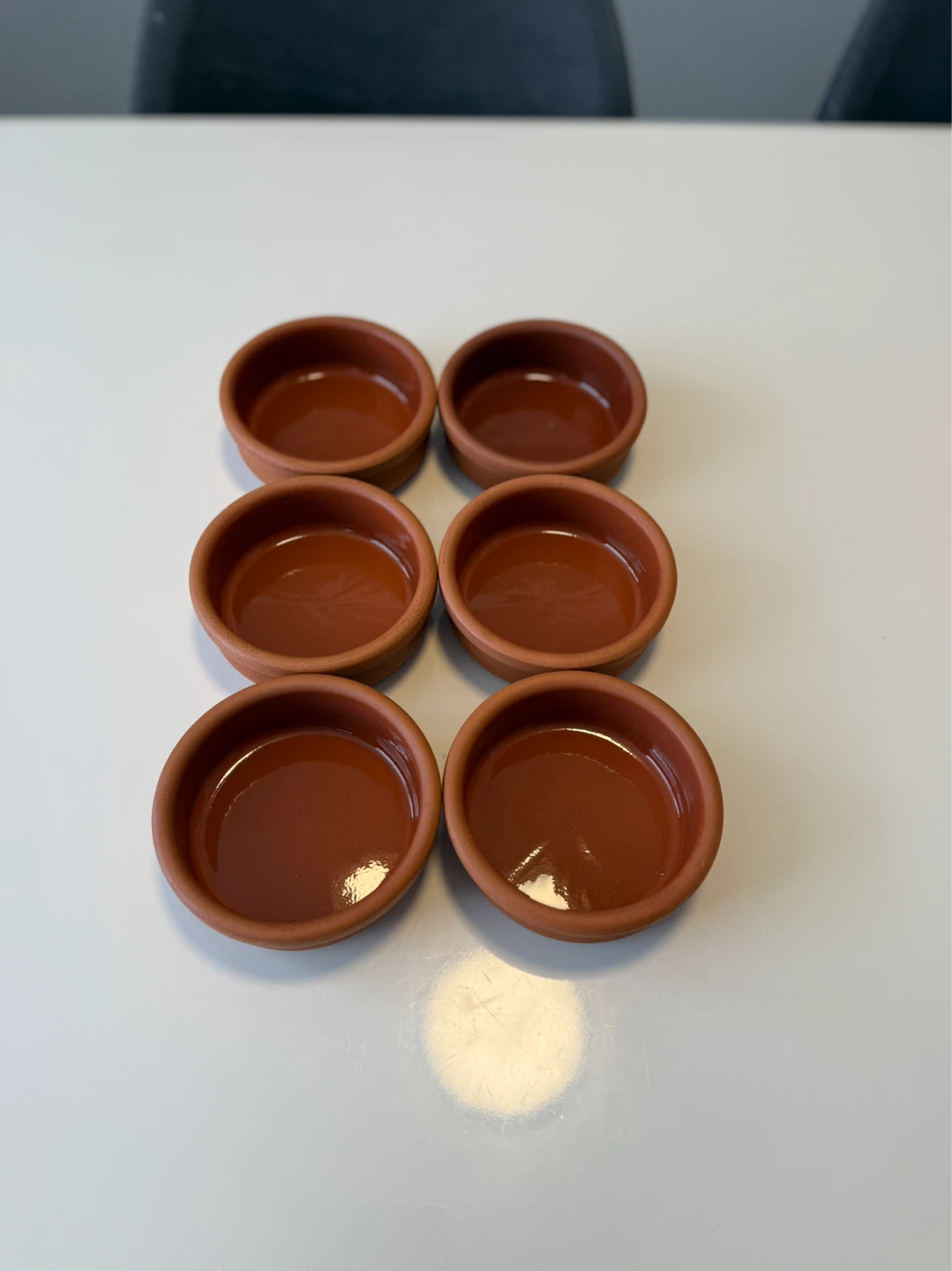 Set of 6 Terracotta Ramekins