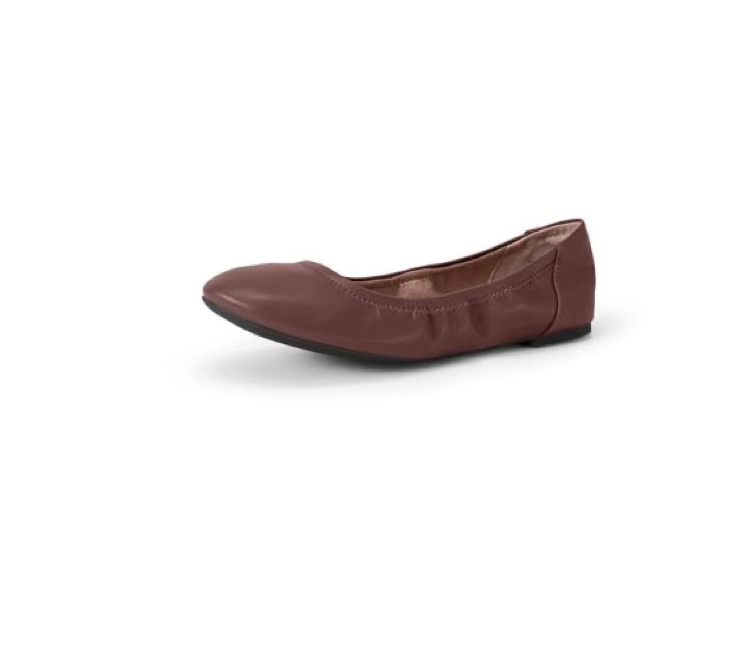 US 6 Amazon Essentials Women's Ballet Flats - Deep Brown - photo 3