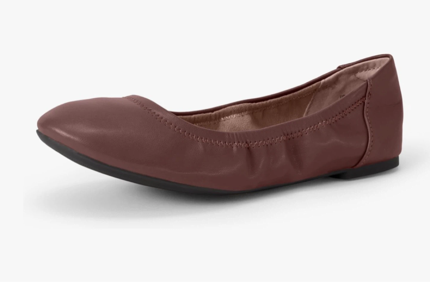 US 6 Amazon Essentials Women's Ballet Flats - Deep Brown - photo 4