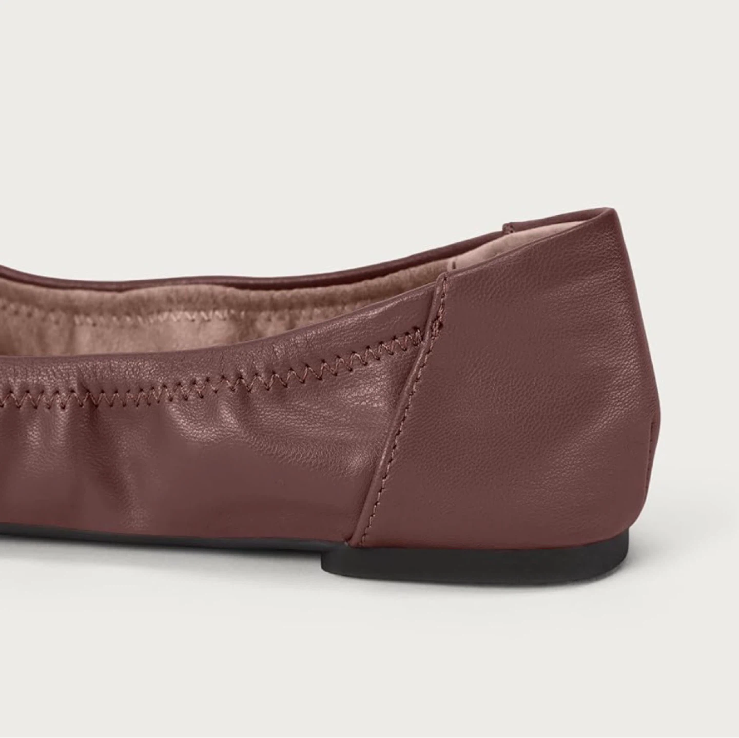US 6 Amazon Essentials Women's Ballet Flats - Deep Brown - photo 5