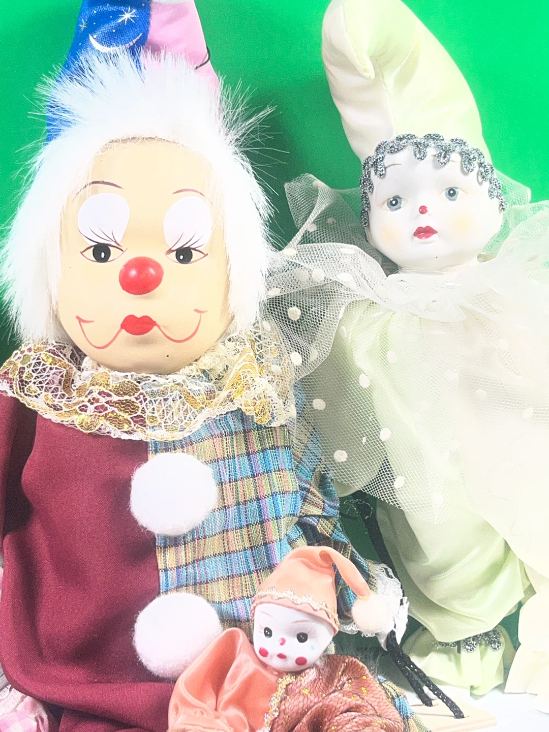 Vintage Porcelain Clown & Jester Collection – 7 Piece Set - photo 4
