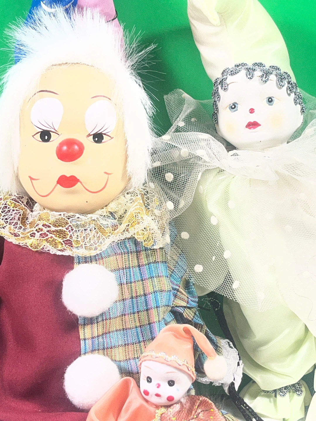 Vintage Porcelain Clown & Jester Collection – 7 Piece Set - photo 5