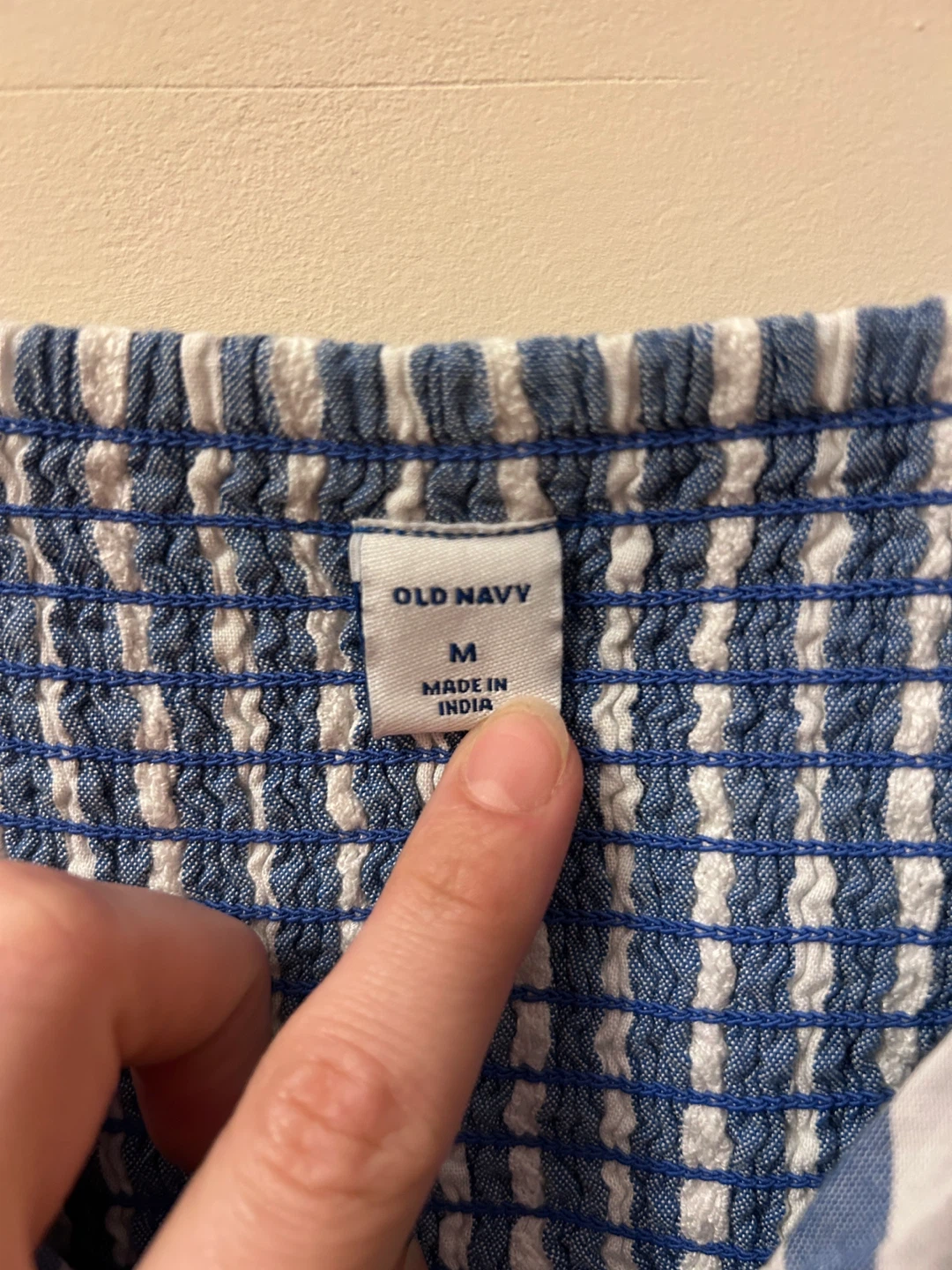 Blue & White Striped Dress - photo 3