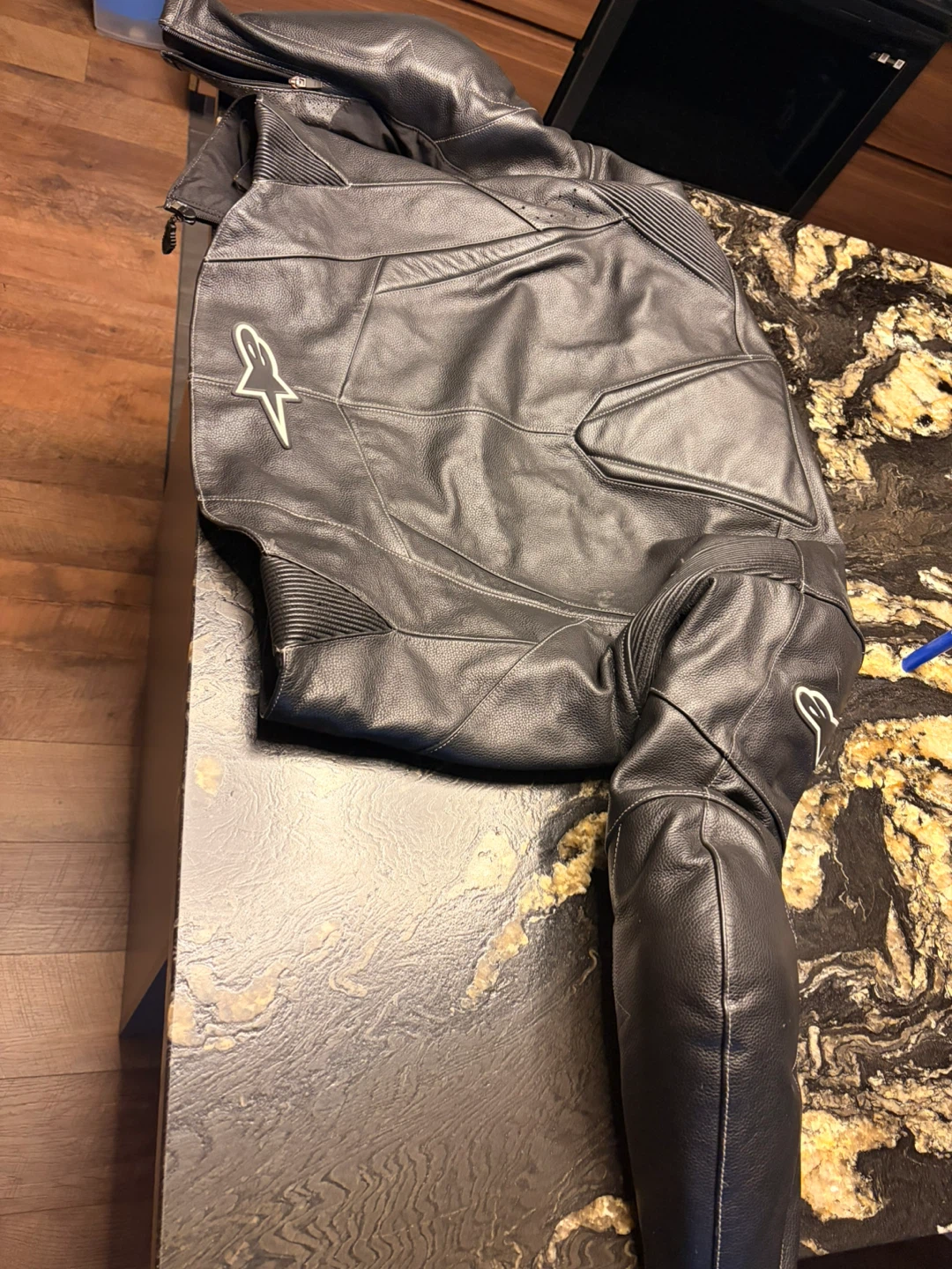 Alpinestars Leather Motorcycle Jacket - photo 3