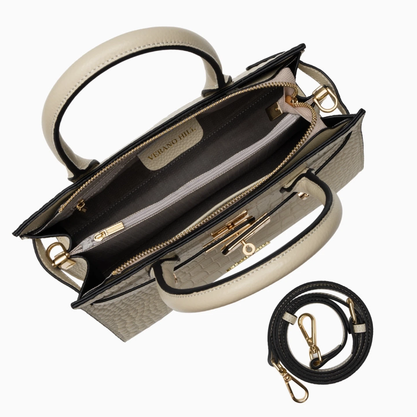 ✨ Verano Hill Croc Embossed Handbag | Luxury Style 💼 - photo 3