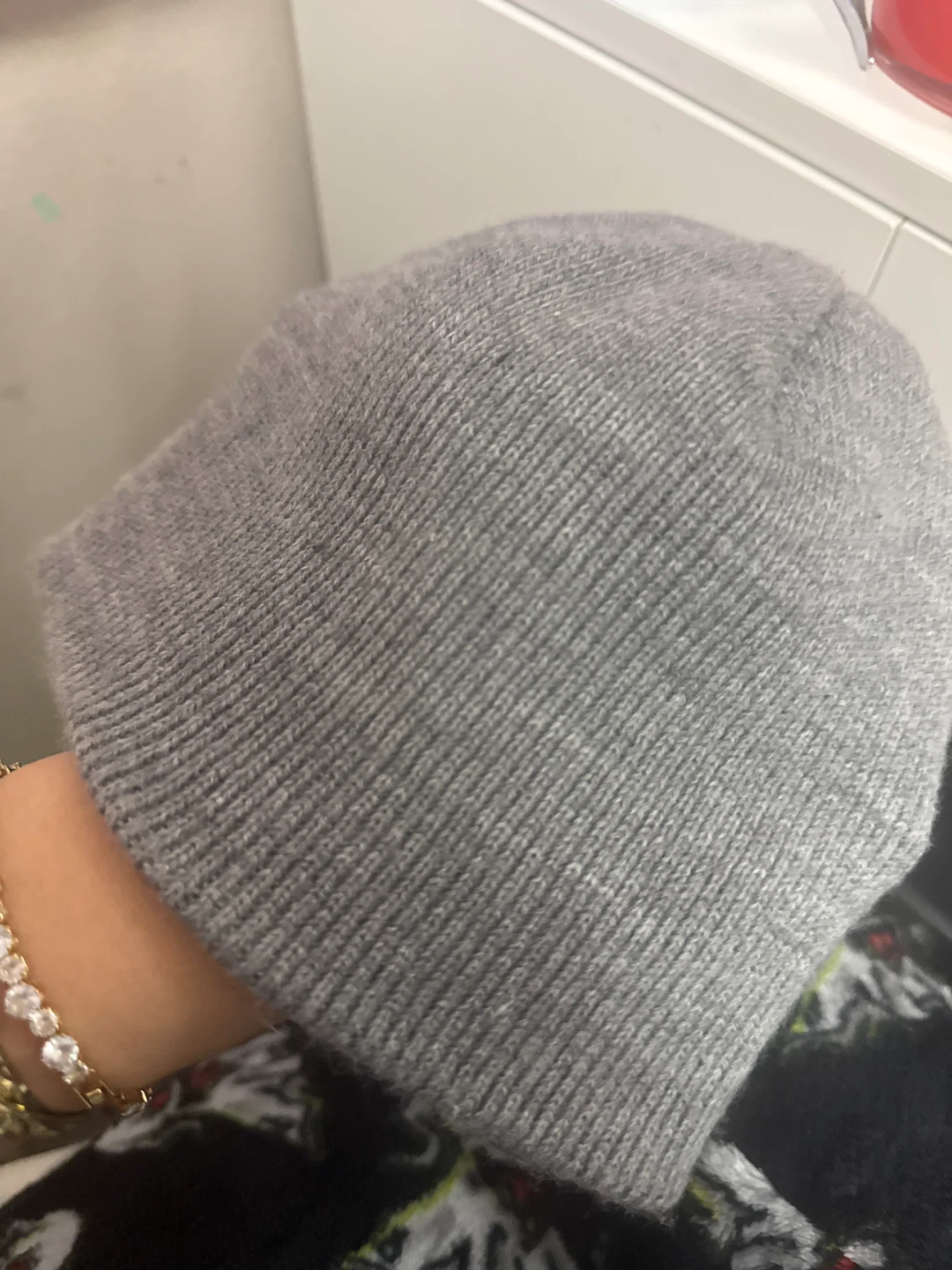 Grey beanie unisex - photo 2