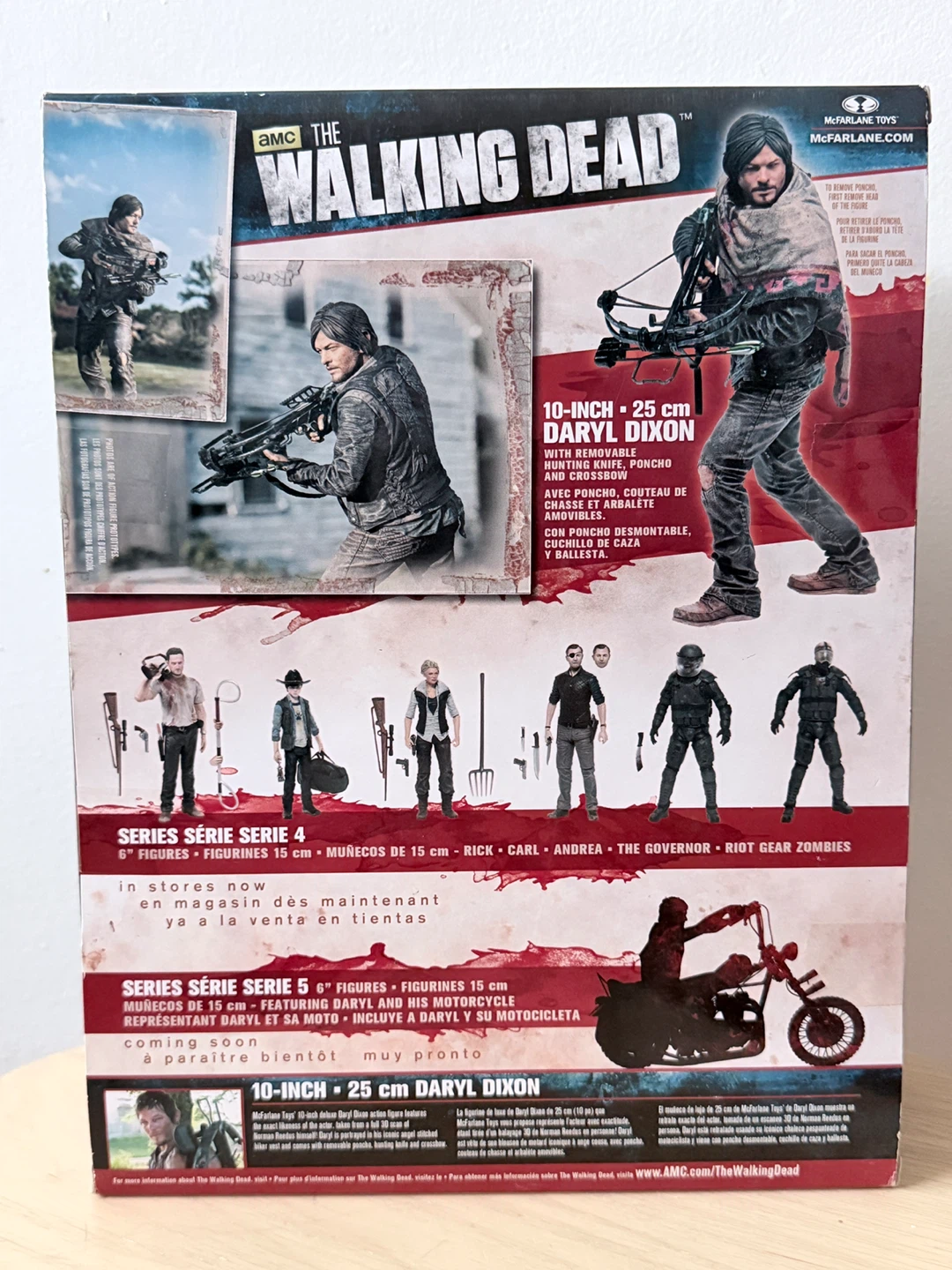 Daryl Dixon Action Figure - The Walking Dead 10 inch - photo 2