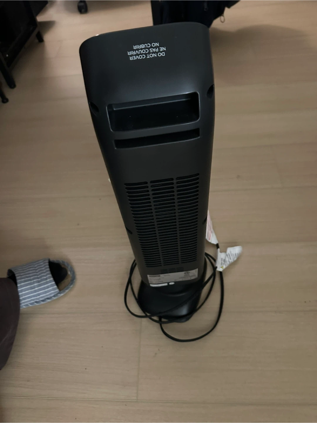 De'Longhi Ceramic Tower Electric Space Heater - photo 2
