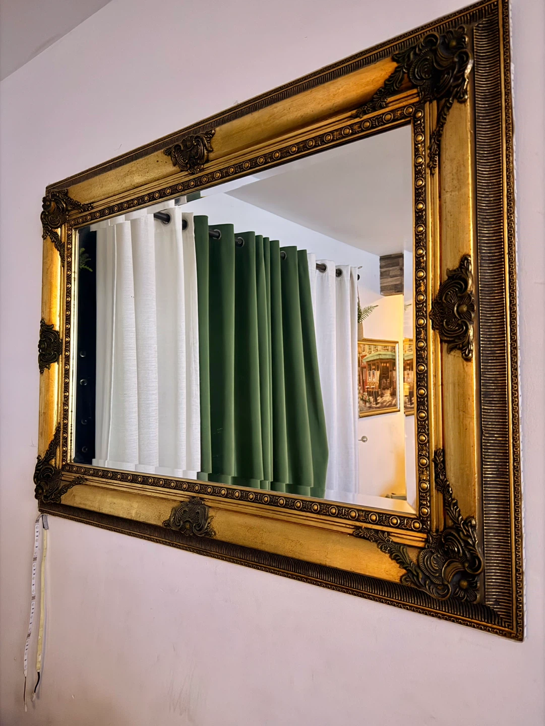 Ornate Gold Framed Mirror