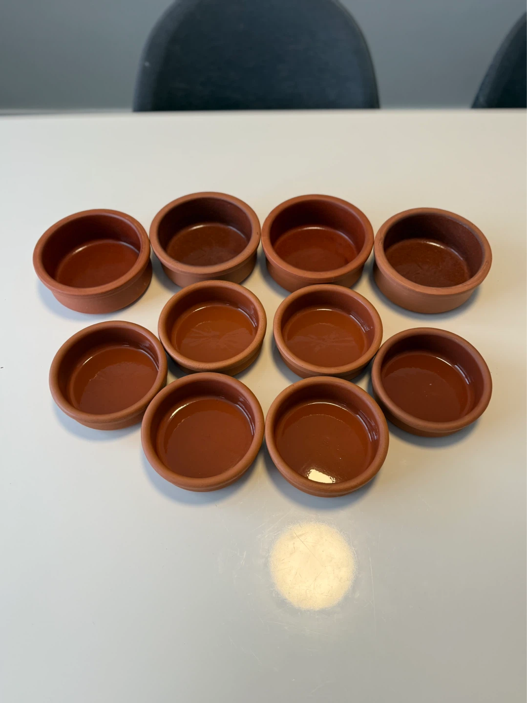 Set of 10 Terracotta Ramekins - photo 2