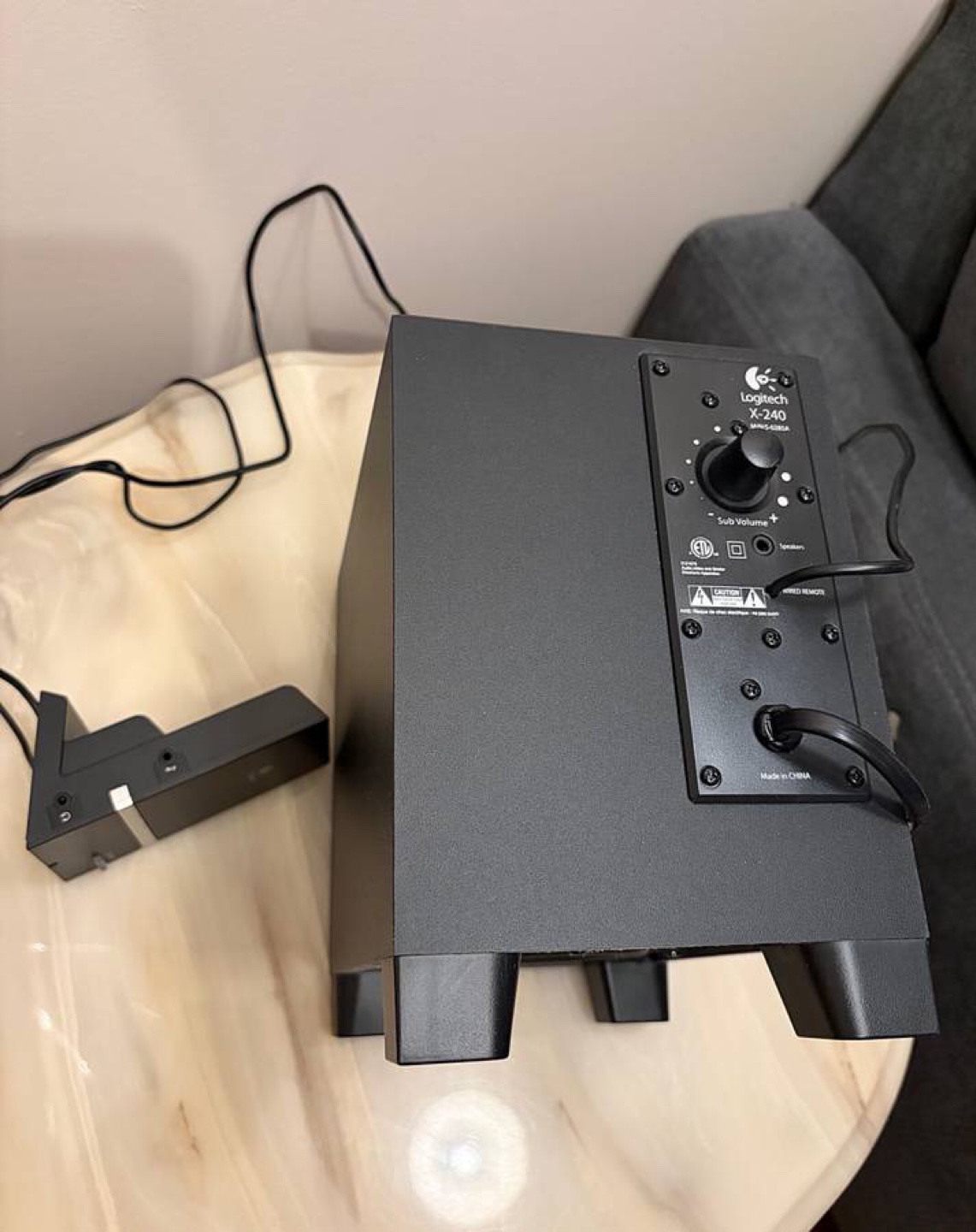 Logitech X-240 Entertainment Speaker System - photo 3
