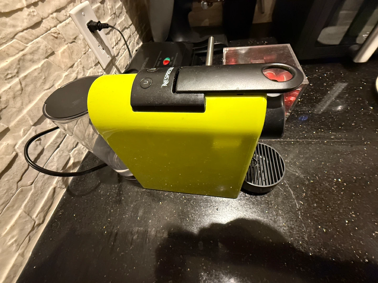 Nespresso Essenza Mini Lime Green Coffee Machine - photo 2