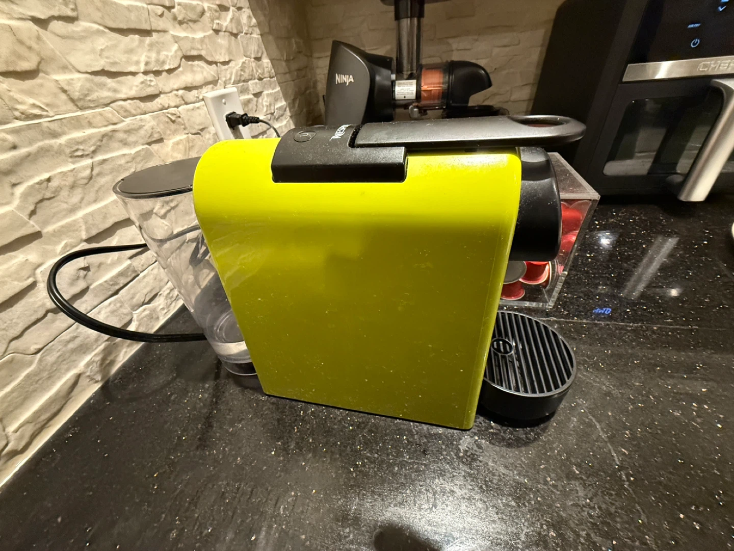 Nespresso Essenza Mini Lime Green Coffee Machine - photo 3