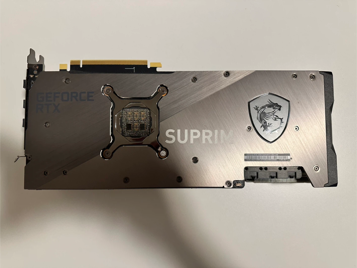 MSI GeForce RTX 3080 SUPRIM X - photo 2