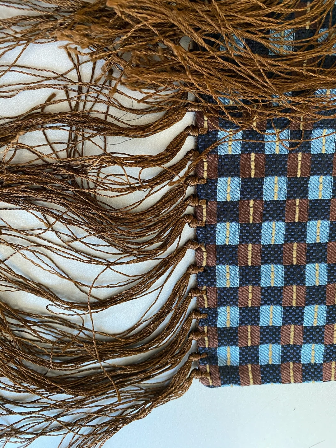 Ermenegildo Zegna Scarf- Double Sided Silk Blend Scarf